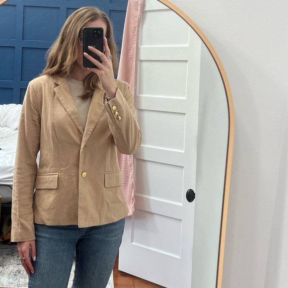 ⭐️Harve Benard beige linen blazer - Picture 10 of 11